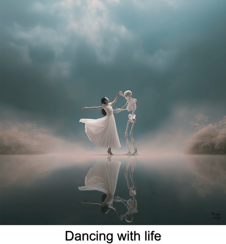 Dancing with Life, œuvre générative de Morgane Soulier